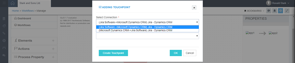 create touchpoint