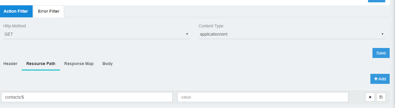 error filter
