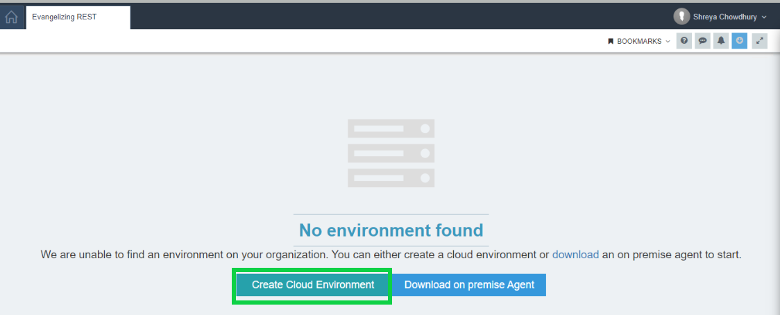 creating environment