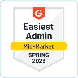 Easiest Admin G2 Badge 2023