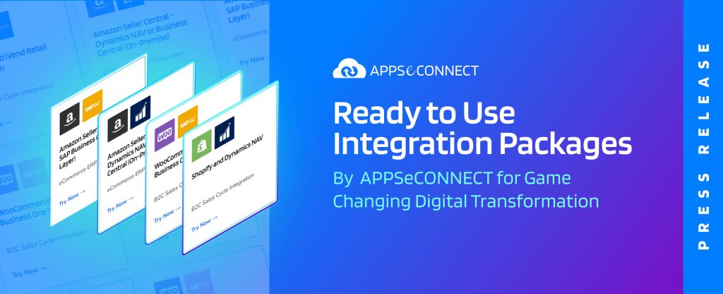 APPSeCONNECT Ready to Use Integration Packages PR