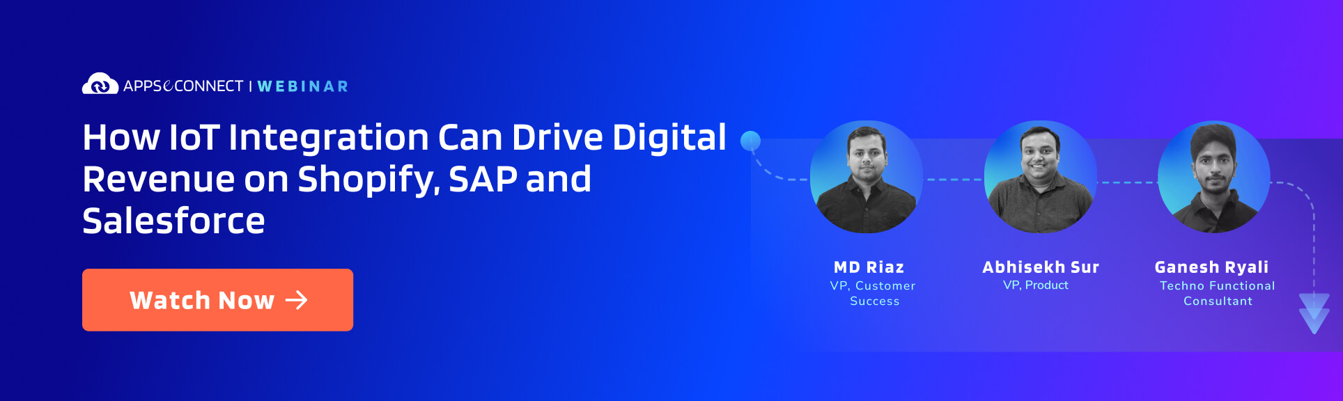 Webinar How IoT Integration Can Drive Digital Revenue on Shopify, SAP and Salesforce