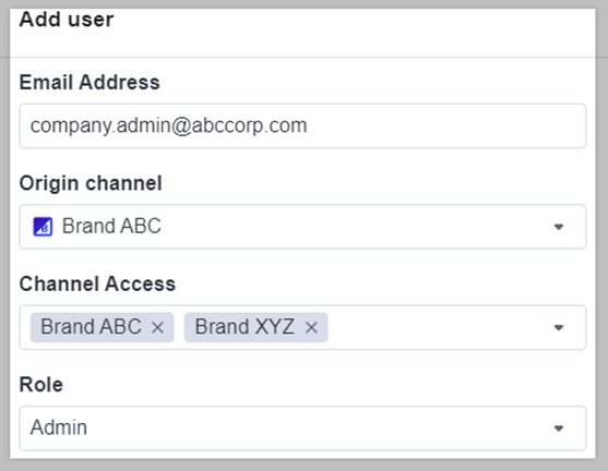 BigCommce B2B Edition - Add User