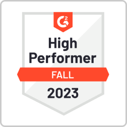 G2 High Performer FALL 2023
