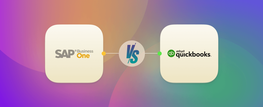 SAP Business One vs Quickbooks