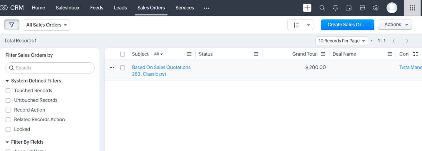 order-synced-after-zoho-crm-and-sap-business-one-integration