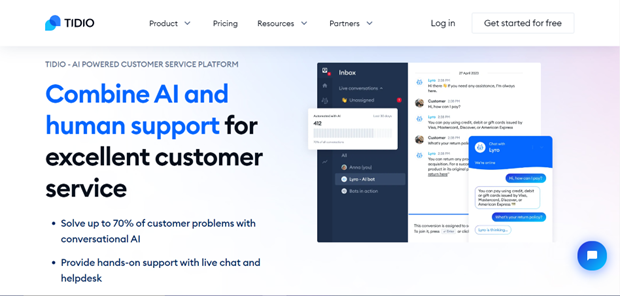 tidio-ai-tools-for-ecommerce