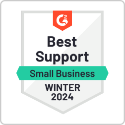 G2 best-support-small business winter 2024