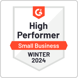 G2 high-performer-small-business winter 2024