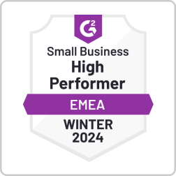 G2 small-business-high-performer-emea winter 2024