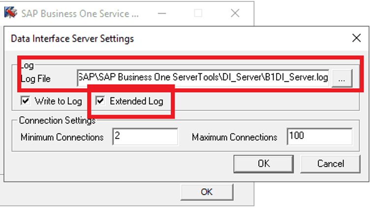 SAP-Business-One-DI-Server-Settings