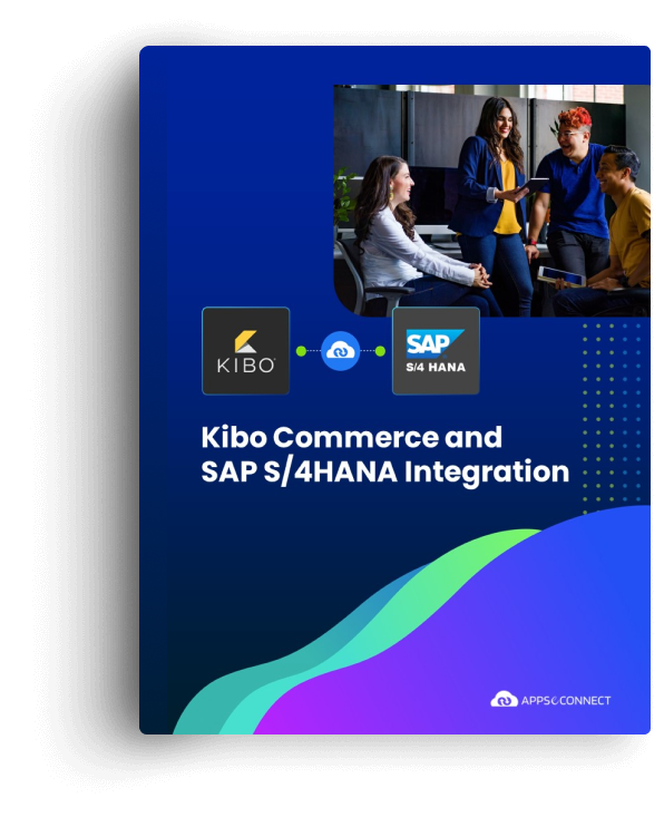 Kibo Commerce and SAP S4HANA Integration brochure cover