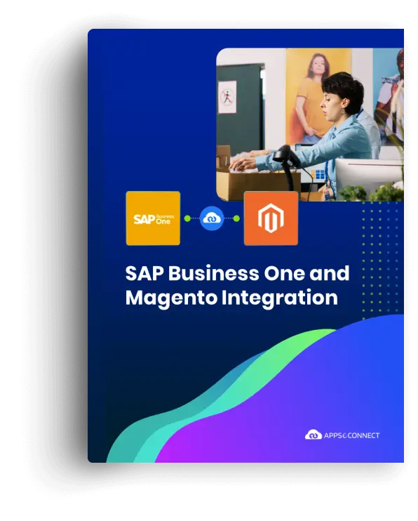 SAP Business one Magento brochure Cover