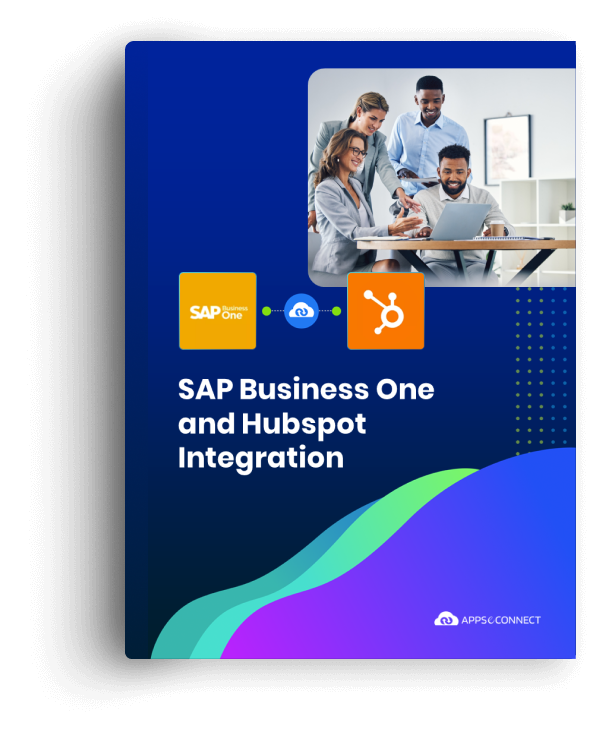 SAP Business One Hubspot integration brochure cover