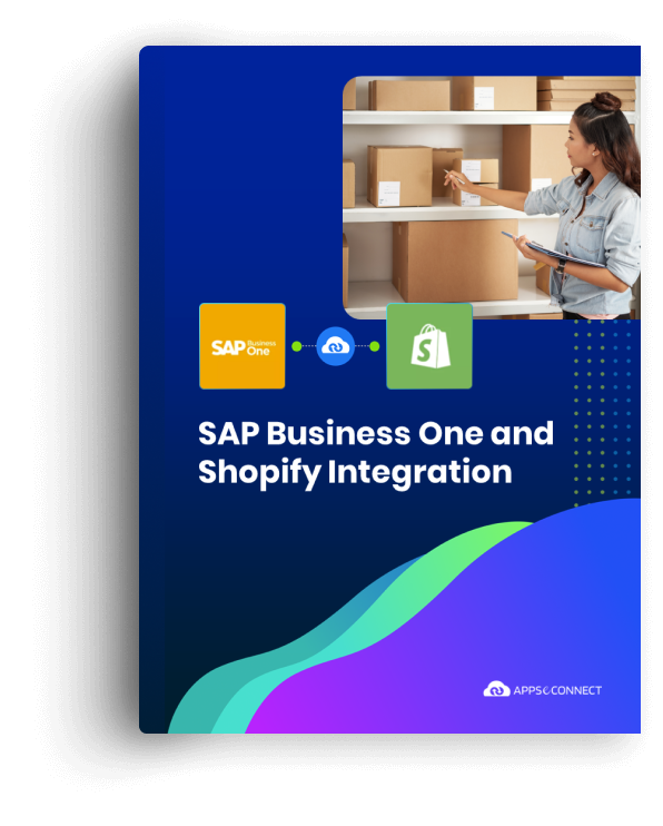 SAP Business One Shopify Brochure Cover