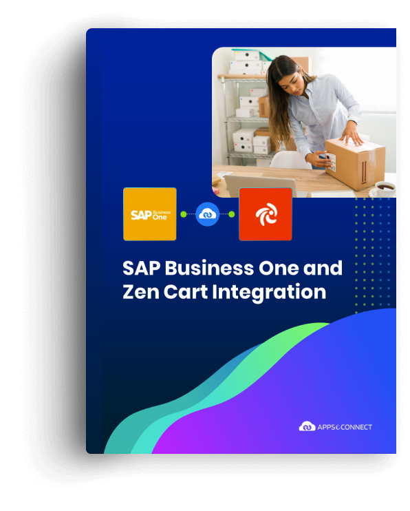 SAP Business One Zencart Integration brochure Cover