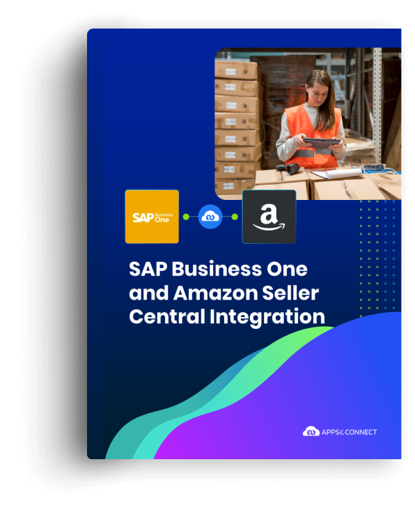 sap business one amazon-seller central-integration brochure cover
