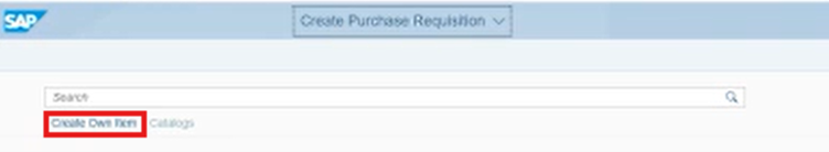 create-own-item-for-purchase-requisition