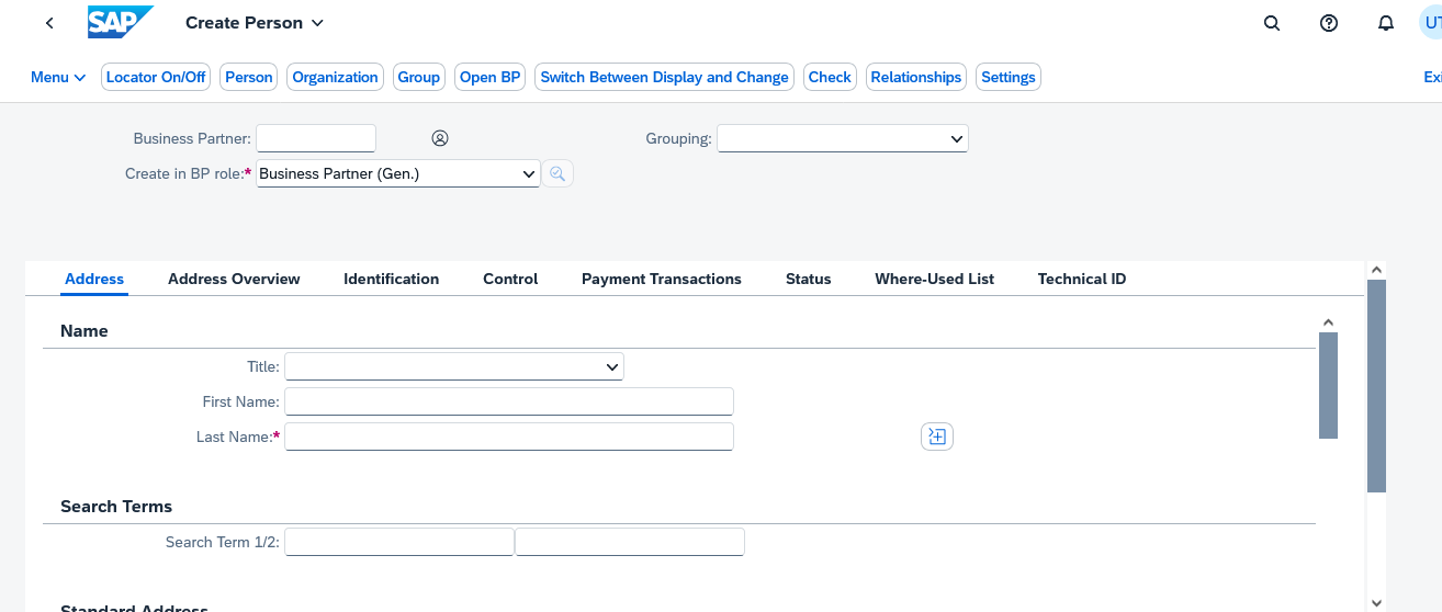 SAP Dashboard