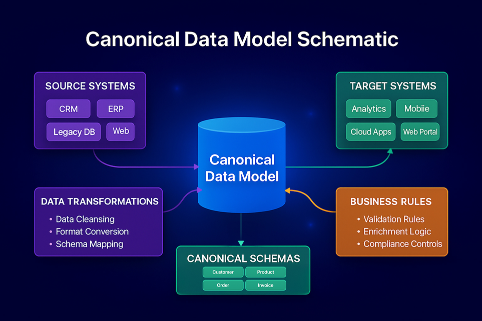 Schematic representation of CDM