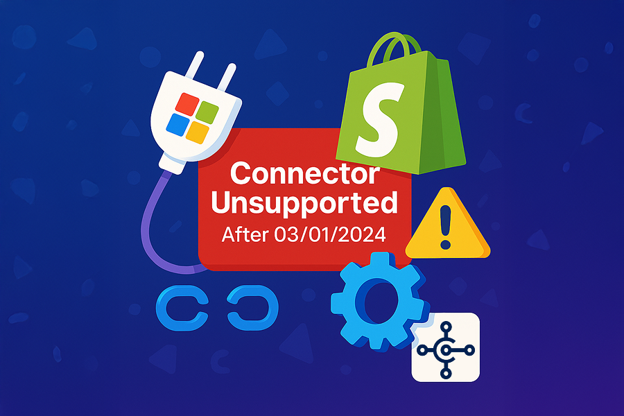 Shopify Business Central connector End of support