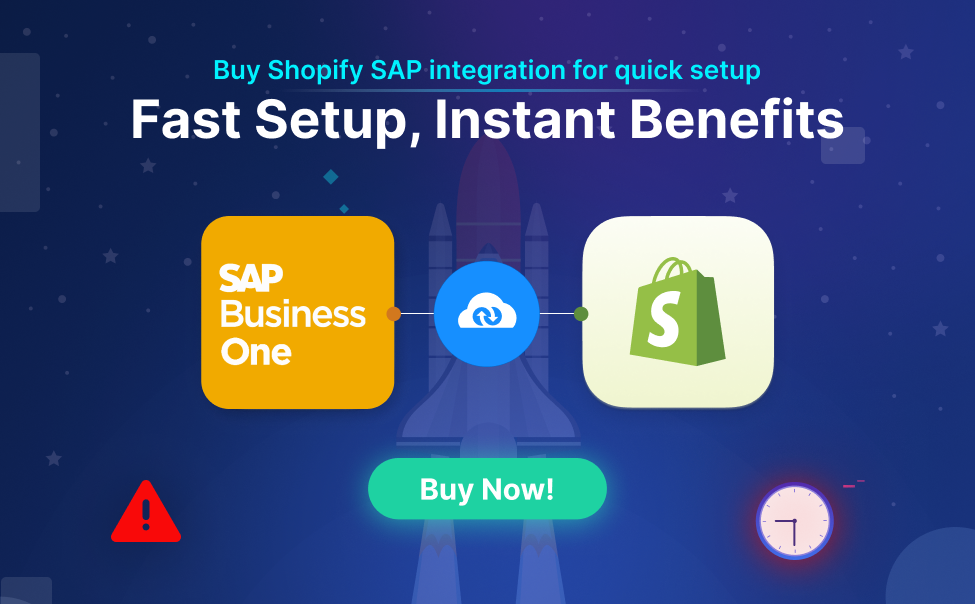 Buy Shopify SAP integration for quick setup