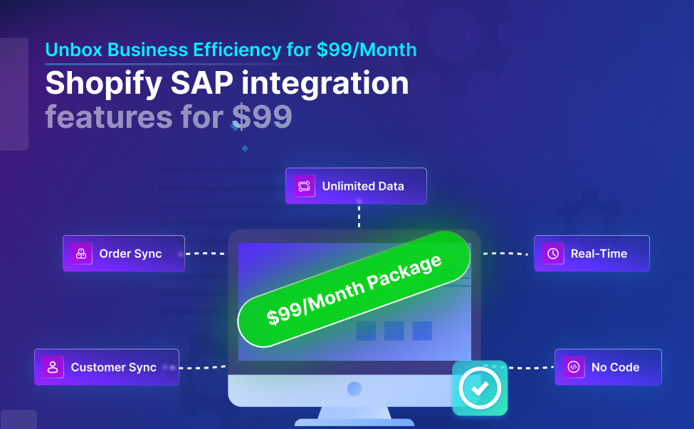 Shopify SAP integration features for $99