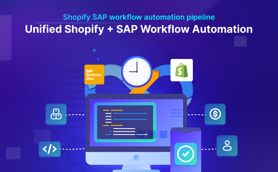 Shopify SAP workflow automation pipeline