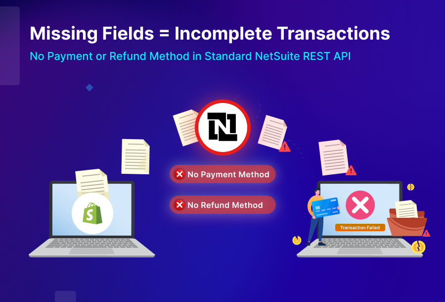 Missing Fields equals incomplete transaction