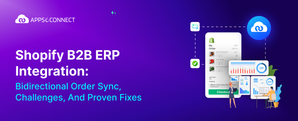 Shopify B2B ERP Integration: Speed Up Order Sync With APPSeCONNECT - Banner