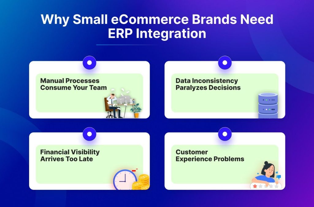 Why Small eCommerce Brands Need ERP Integration