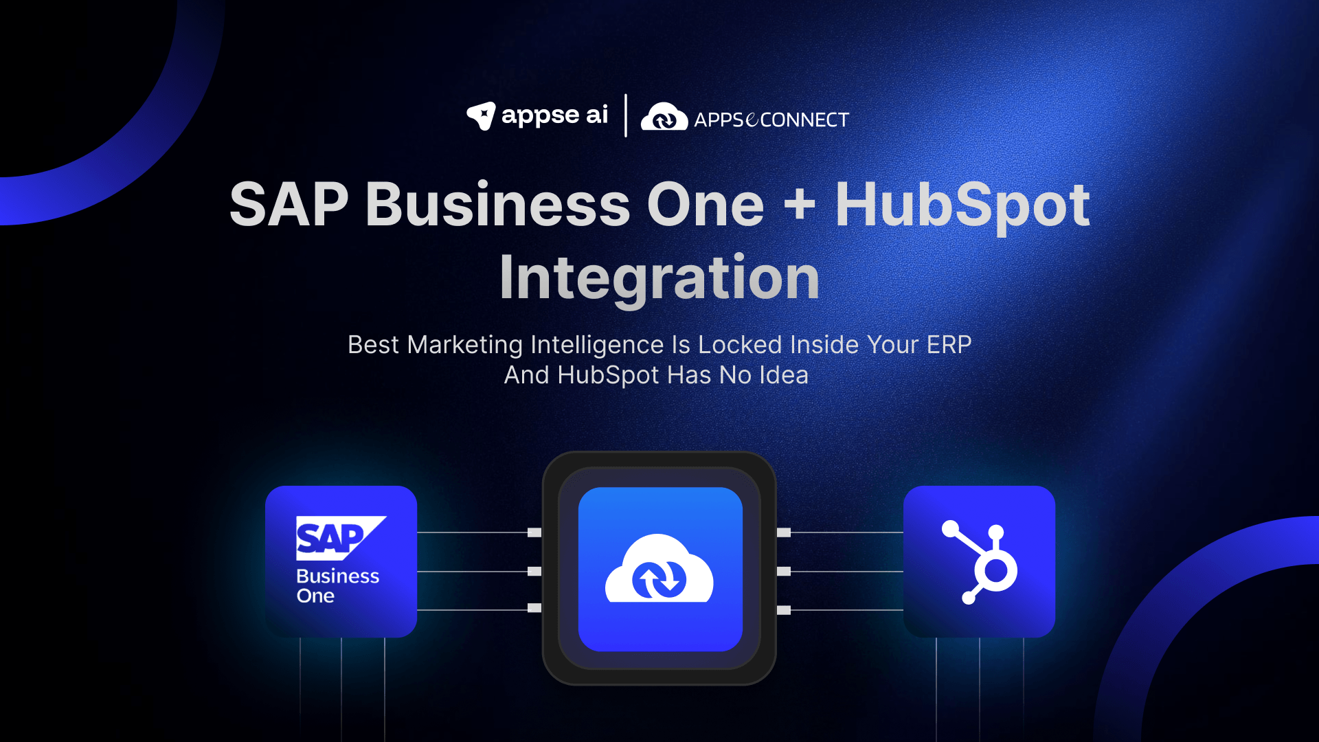SAP Business One HubSpot integration data flow