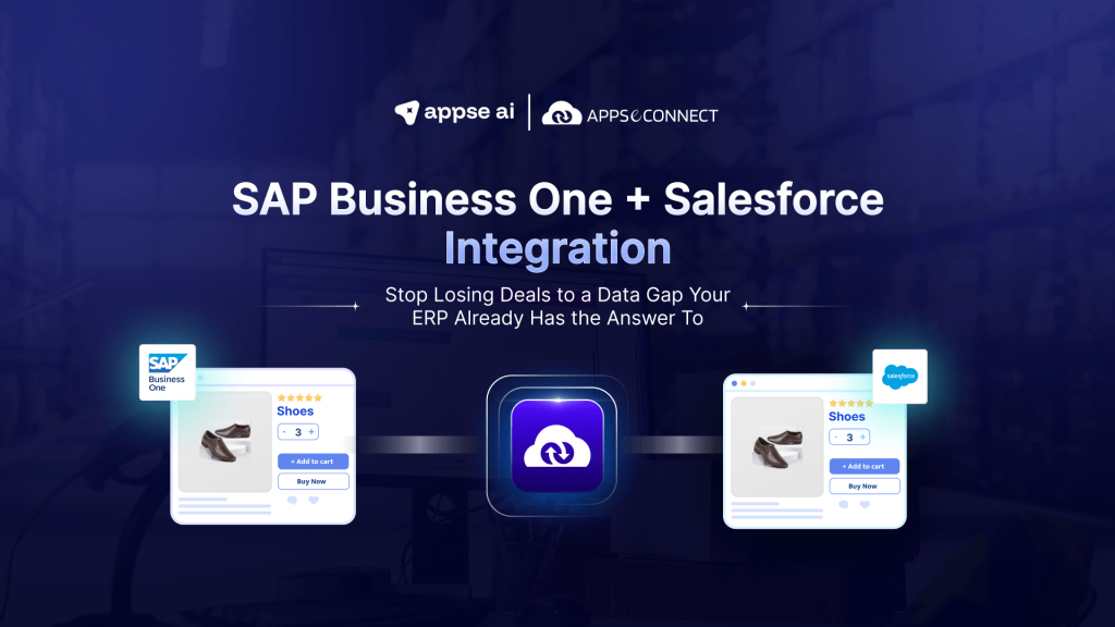 SAP Business One Salesforce integration dashboard