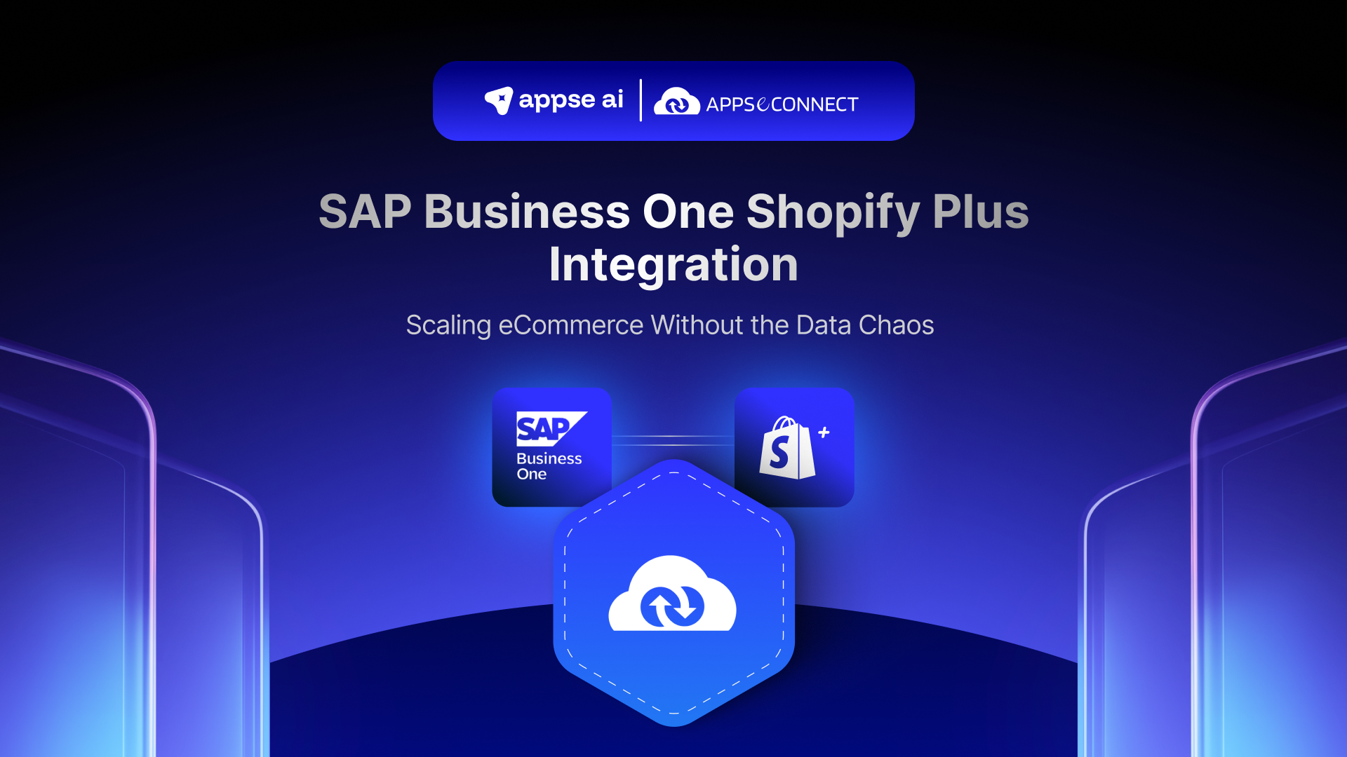 SAP Business One Shopify Plus integration data flow | APPSeCONNECT multi-store ERP sync dashboard | Shopify Plus B2B pricing SAP B1
