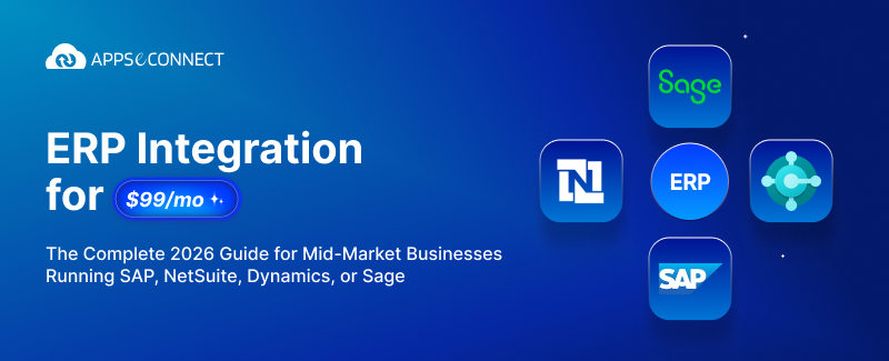 ERP Integration for $99Month
