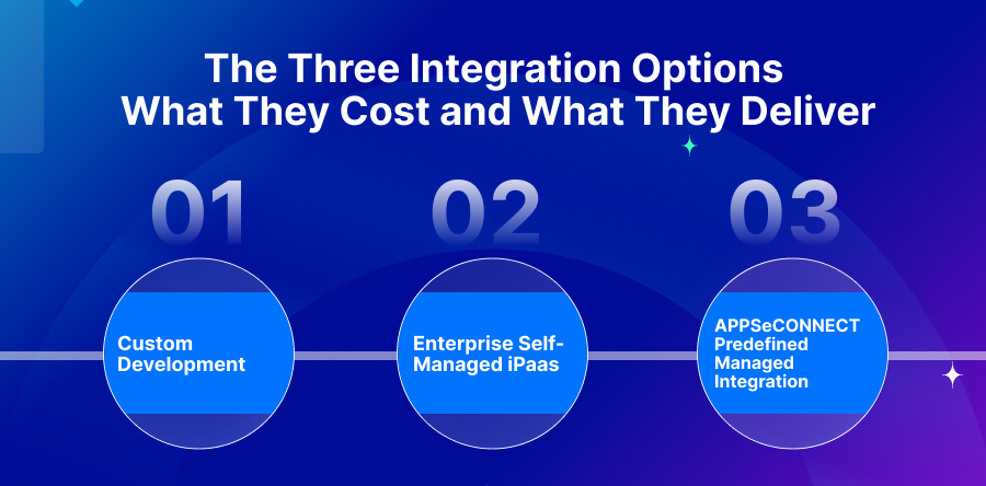 three intergation options sap b1